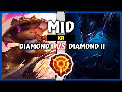 Korean Diamond Teemo Mid vs One Trick Nocturne - KR Rank S11