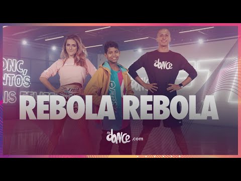 Rebola Rebola  - MC Bruninho e Dynho Alves, DG e Batidão Stronda (Coreografia Oficial) Dance Video