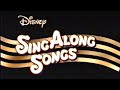 Disney S Sing Along Songs Promos 1995 99