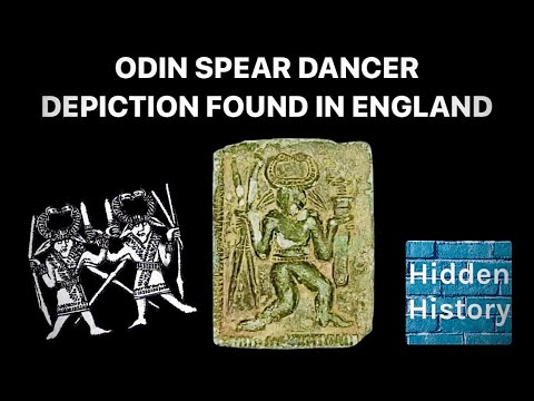 Odin or Woden spear dancer depiction found in Kent, according to mystery source