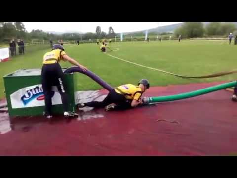 DHZ Čižatice - muži (1.útok, Kecerovce 15.5.2016) čas: 22,16 s.