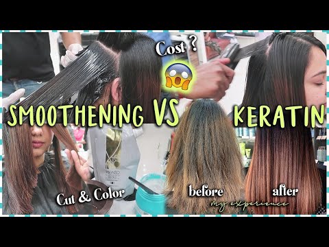 Smoothening vs Keratin Hair Treatment | My Experience...