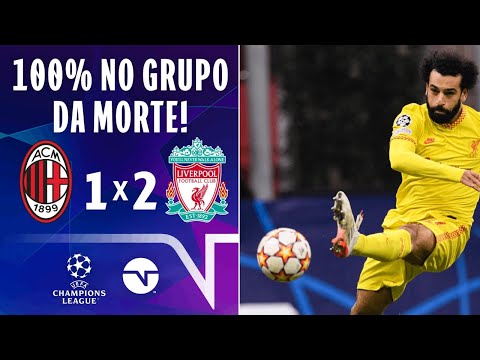 Gols e lances de Milan x Liverpool