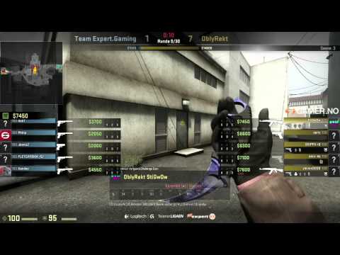 Telenorligaen våren 2015: Counter Strike: GO runde 3, OblyRekt vs. Expert - Kamp 1