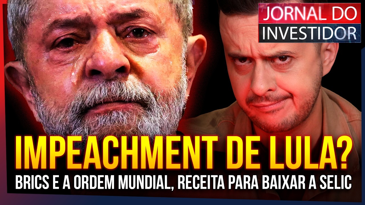 PEDALADA FISCAL DE 3 BILHÕES! LULA vai sofrer IMPEACHMENT? Brics serão a nova ordem mundial?