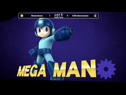 FD13 Losers Top 24 - Mexicutioner (Peach) vs V3|Funkermonster (Mega Man)