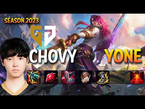GEN Chovy YONE vs ORIANNA Mid - Patch 13.20 KR Ranked