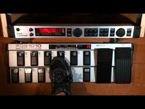 EurekaPROM-enabled FCB1010 with TC Electronic gear