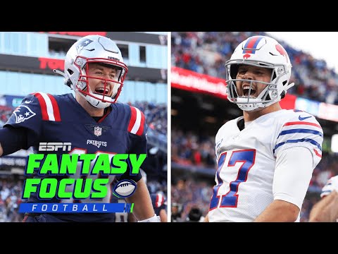 Patriots/Bills preview, Week 13 Injury Updates, and RB/WR Confidence Check | Fantasy Focus Live!
