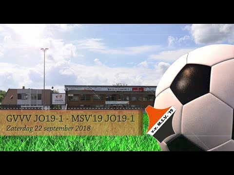 GVVV JO19 1 -  MSV'19 JO19 1