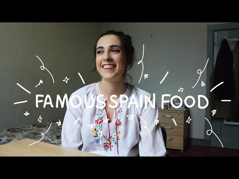 Weekly Spain Spanish Words with Rosa - Famous Spain Food