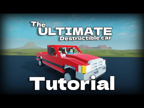 The ULTIMATE Destructible Car TUTORIAL [Roblox Plane Crazy]