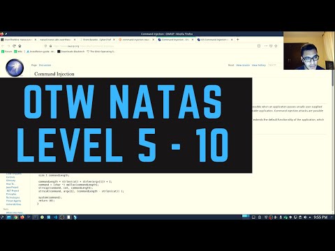 OverTheWire Natas Walkthrough - Level 5 - 10 (LFI & Command Injection)