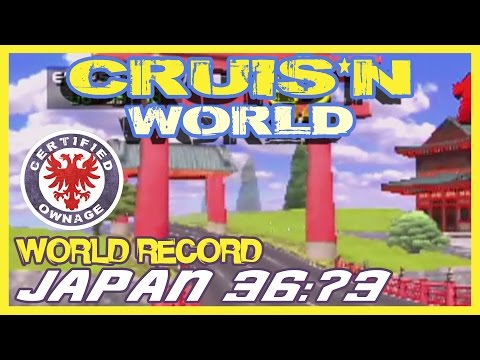 Cruis'n World N64 - Japan [00:36:73] World Record