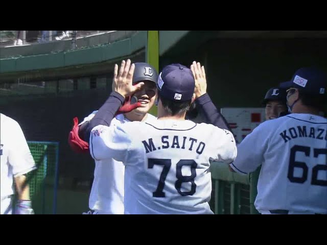 【ファーム】ライオンズ・高木渉の12号同点ソロホームラン!! 2021年9月19日 埼玉西武ライオンズ 対 千葉ロッテマリーンズ(ファーム)