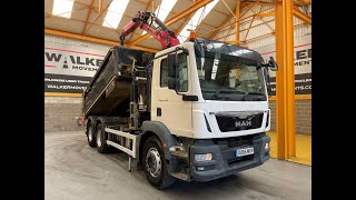 بيع شاحنة قلابة MAN TGM 26.340 6X4 *EURO 6* TIPPER CRANE – 2016 – OU66 WXV - صورة 4 | Autoline EG شاحنة قلابة MAN TGM 26.340 6X4 *EURO 6* TIPPER CRANE – 2016 – OU66 WXV | صورة 4 - Autoline