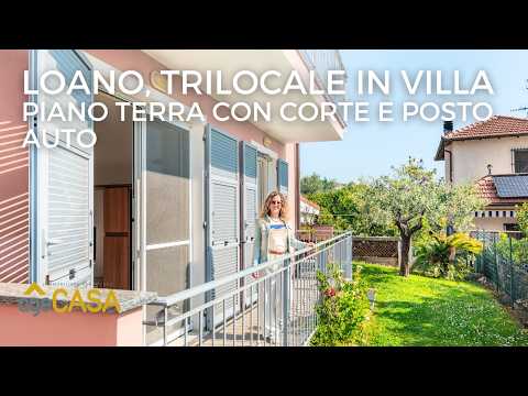 Trilocale in villa con terrazza e posto auto coperto!