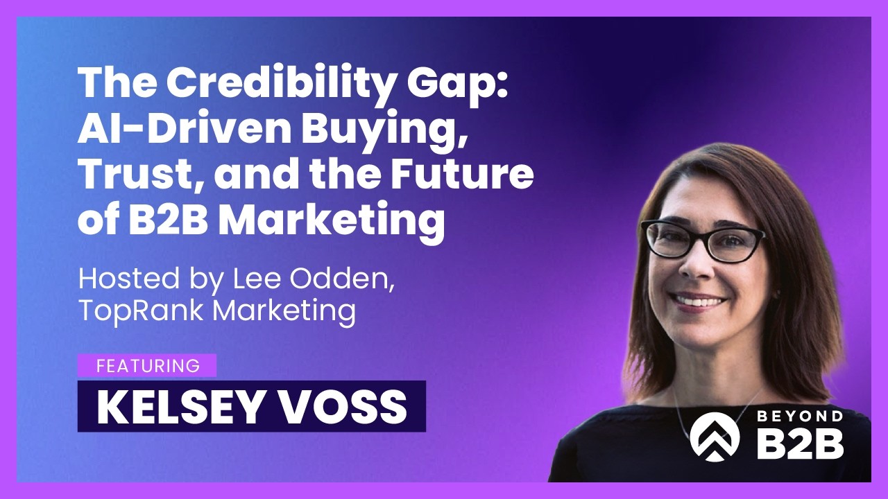 How AI is Changing Buyer Trust & Sales Cycles in B2B Marketing | Kelsey Voss, EMARKETER