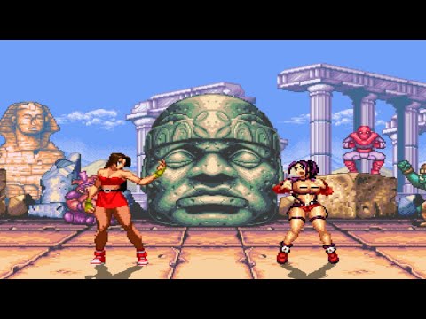BLAZE FIELDING vs LUCY FERNANDEZ - High Level Gameplay - Mugen