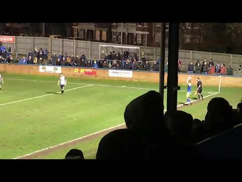 Kings Lynn Town 3-2 Hereford United - (2017-18) fifth goal - Toby Hilliard scores winner!!