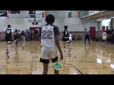 7'2 Jon Bol is only 15?!  Bradley Beal Elite vs GA Stars EYBL goes down to the WIRE!