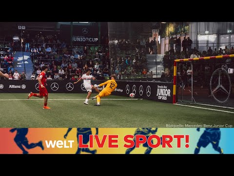 WELT SPORT LIVE: Hallenzauber! Der Junior Cup mit dem FC Bayern, VfB Stuttgart und Co.!