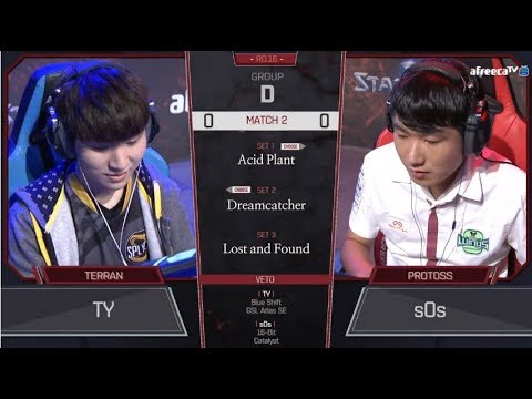 [2018 GSL Season 3] Code S Ro.16 Group D Match2 TY vs sOs
