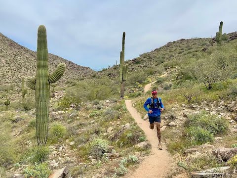 Trail Running South Mountain in Phoenix !