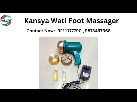 Rotating Mechanical KANSYA WATI Foot & Face Massager