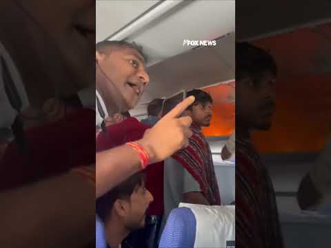 IndiGo flight forced to DIVERT after overhead bin CATCHES FIRE #shorts #world #flight