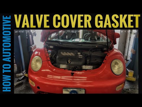 How To Replace The Valve Cover Gasket On A 1998-2001 Volkswagen Beetle