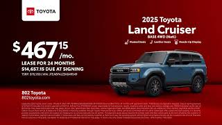 Toyota Land Cruiser 11/01/2025 6378616