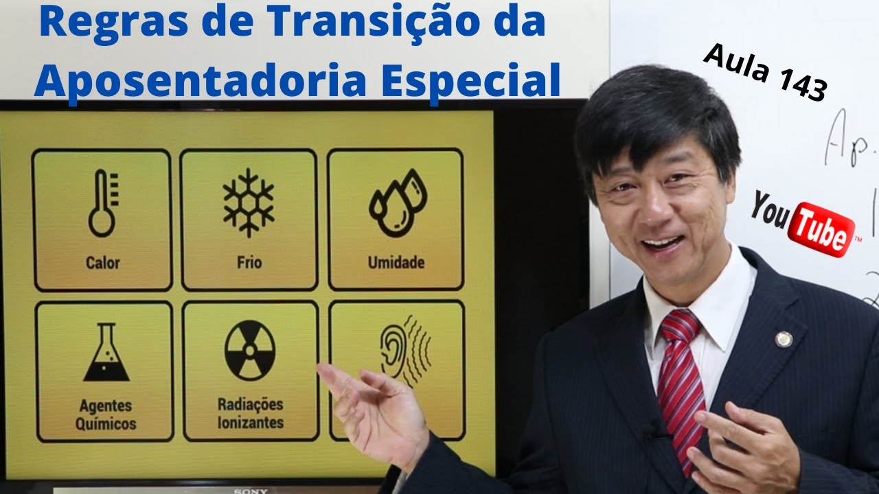Regras de Transição da Aposentadoria Especial - Aula 143- Prof. Eduardo Tanaka - Dto Previdenciário