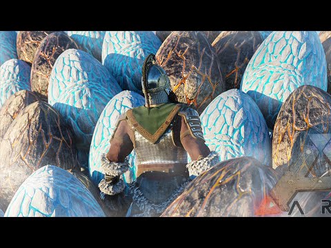 BREEDING AND HATCHING OVER 300 CREATURES !! | ARK VIKING SURVIVAL [EP39]