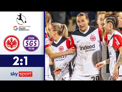 Eintracht legt vor und steht auf #1 | Eintracht Frankfurt - SGS Essen | Highlights Frauen-Bundesliga