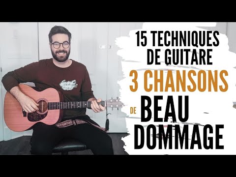 Cours de Guitare sur 3 chansons de Beau Dommage