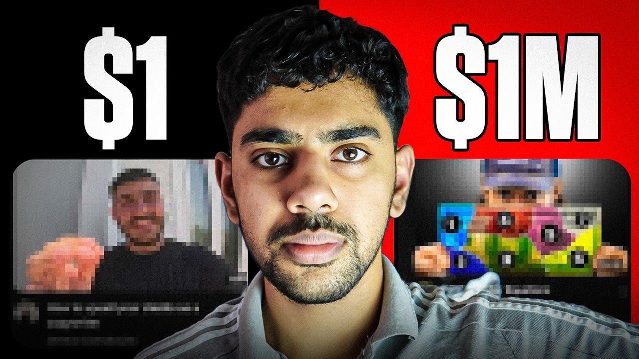 $1 Vs $1,000,000 YouTube Channel
