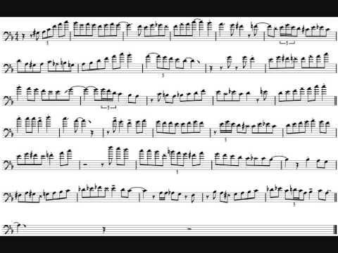 Elliot Mason 'We Wish You A Merry Christmas' Trombone Solo Transcription