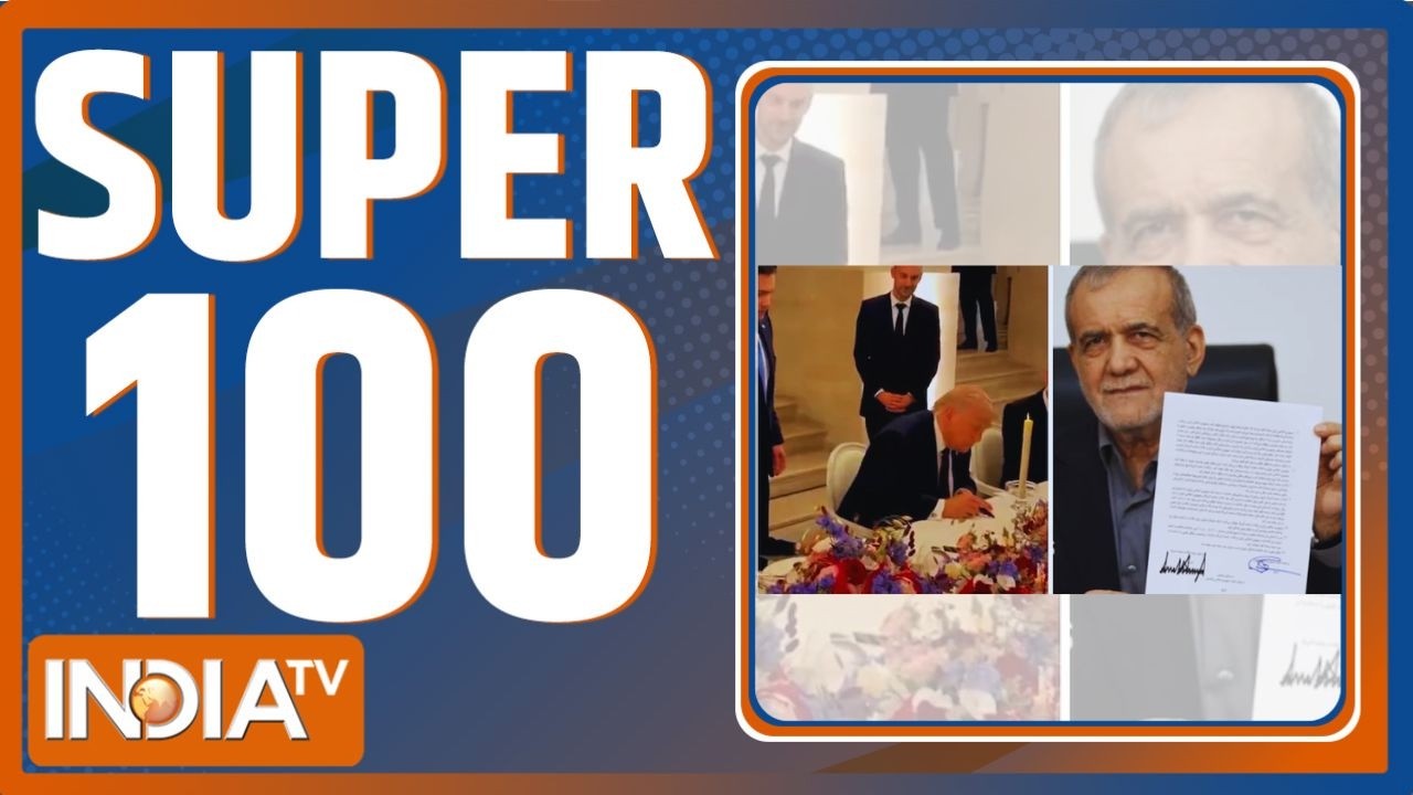 Super 100 News: Iran America Peace Deal | Donald Trump | PM Modi In Paris | Maharashtra Politics