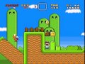 Super Mario World Custom Level Grass Is Green