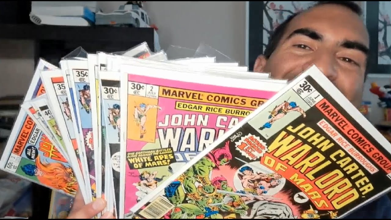 John Carter Warlord of Mars COMPLETE RUN! - Marvel Comics 1977-1979