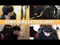 Keria being extra clumsy | T1 Keria funny moments