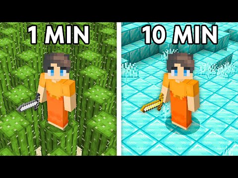 Minecraft, But The World Changes Every Minute!