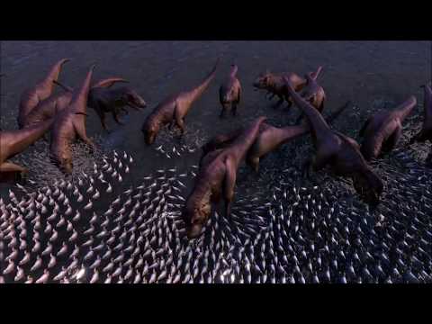 UEBS: 20 T-REX'S vs 5000 Chickens