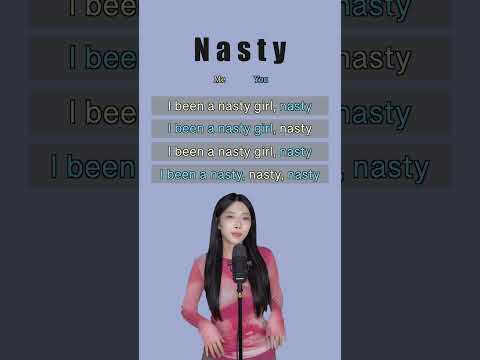 Tinashe - Nasty  | Singing Duet Challenge 🎤 | Sing with me #shorts