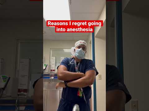 Reasons I regret it #anesthesia #anesthesiologist #surgeon #medical #pastudent