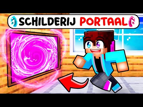 PAINTINGS are PORTALS in Minecraft!