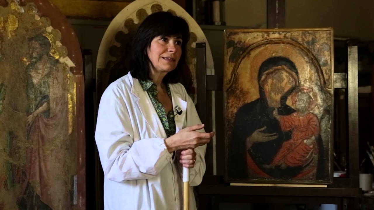 Arezzo. Presentazione Icona Mariana del Duecento