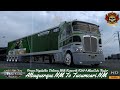 Frozen Vegetables Delivery Albuquerque To Tucumcari Kenworth K200 MaxiCube Reefer ATS Ats
