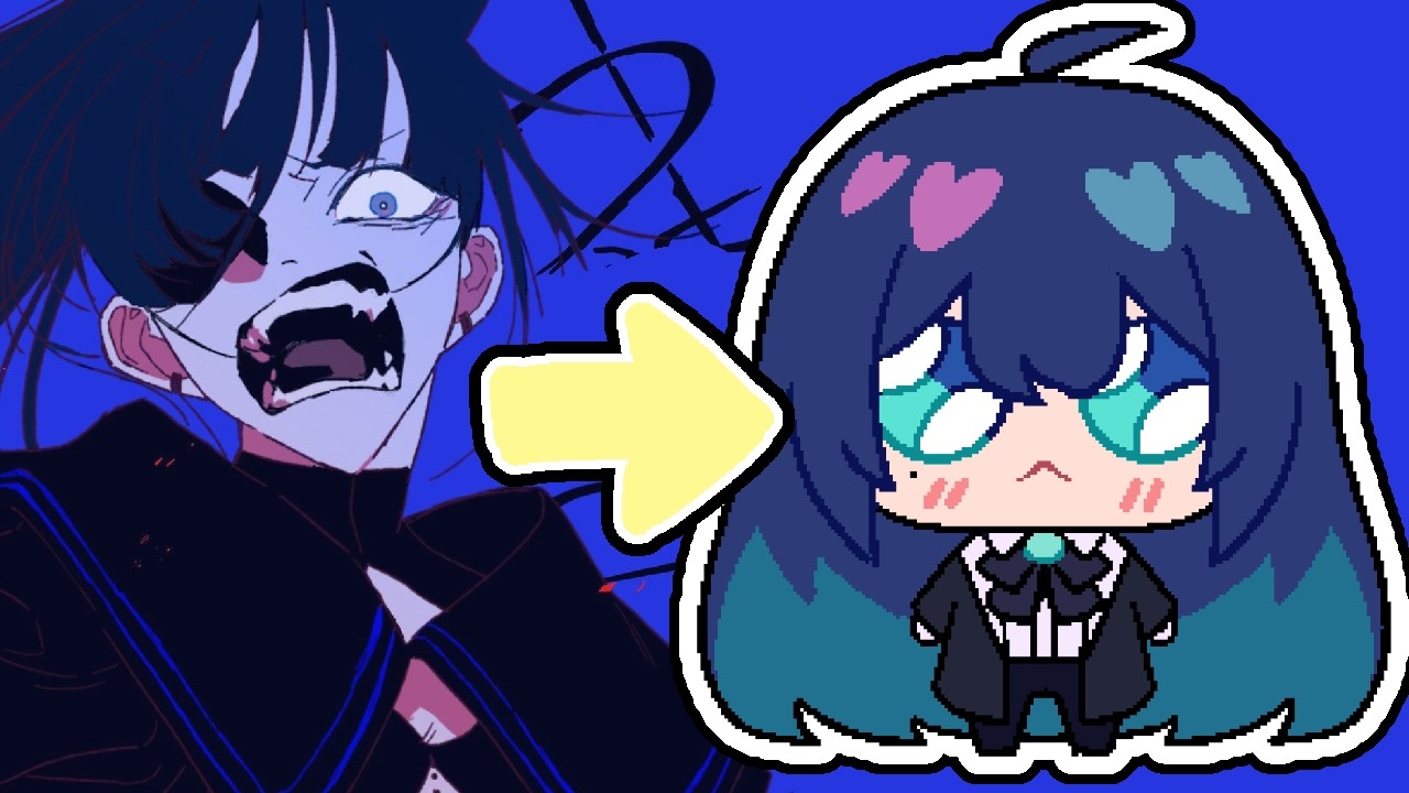 I animated her to cheer you up!